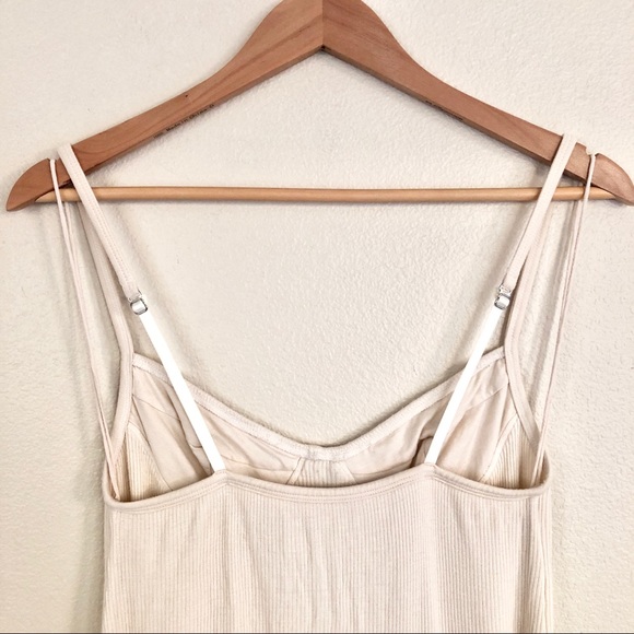 {Indah} Little Lies Bustier Ribbed Midi Slip Dress - Picture 5 of 8